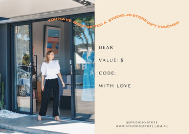 Gift Cards - STUDIO JO STORE